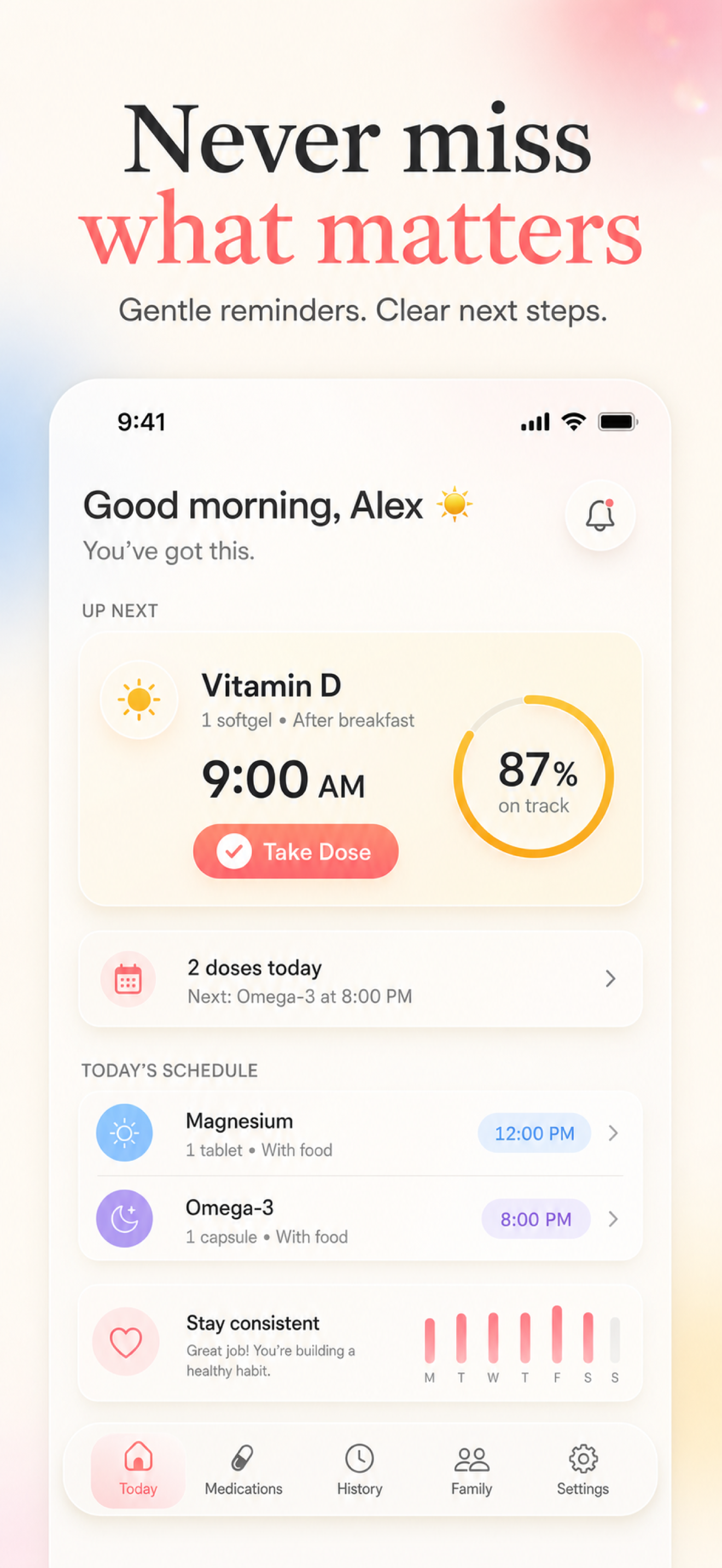 Pillsapp dose reminder